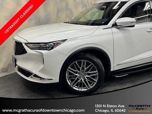 Platinum White Pearl 2023 Acura MDX Advance Package