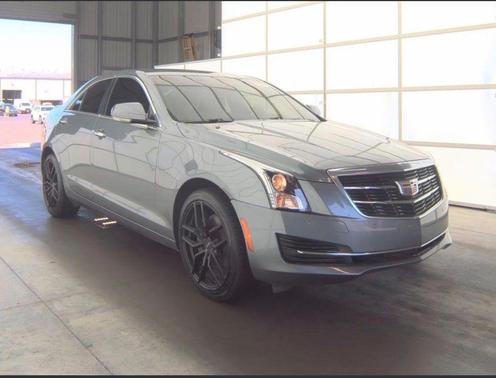 Satin Steel Metallic 2018 Cadillac ATS 2.0L Turbo Luxury