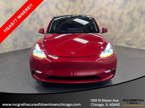 Red Multi-Coat 2023 Tesla Model Y Long Range Dual Motor All-Wheel Drive