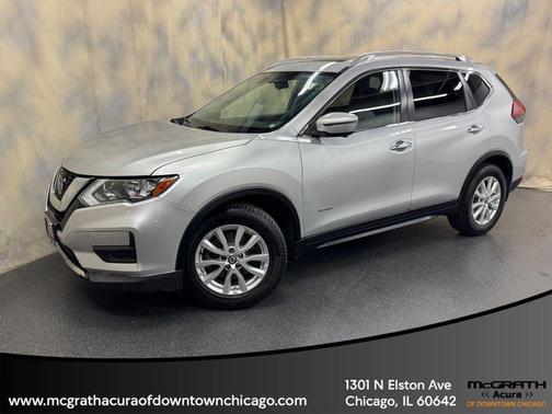 Brilliant Silver 2018 Nissan Rogue Hybrid SV