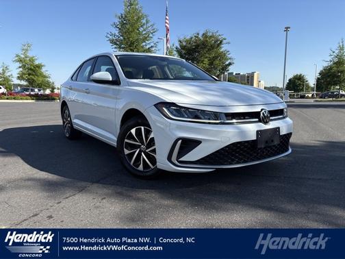 Pure White 2025 Volkswagen Jetta 1.5T S