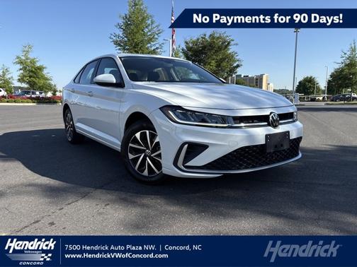 Pure White 2025 Volkswagen Jetta 1.5T S