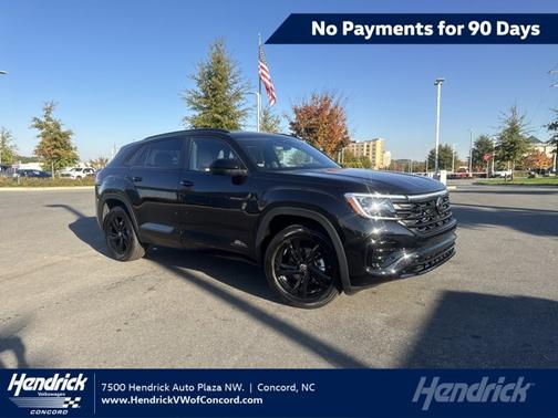 2025 Volkswagen Atlas Cross Sport 2.0T SEL R-Line Black