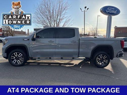 Gray 2025 GMC Sierra 1500 AT4