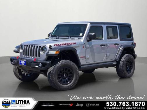 Billet Silver Metallic Clearcoat 2019 Jeep Wrangler Unlimited Rubicon