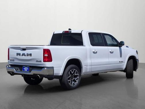 Bright White Clearcoat 2025 RAM 1500 Laramie
