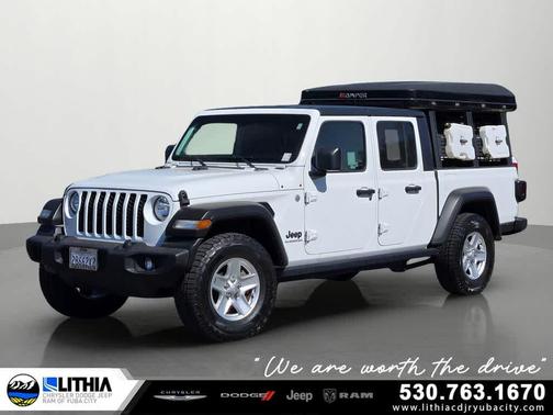Bright White Clearcoat 2020 Jeep Gladiator Sport