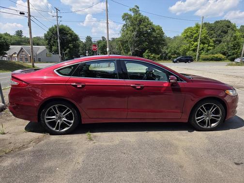 Ruby Red Tinted Clearcoat 2014 Ford Fusion Titanium