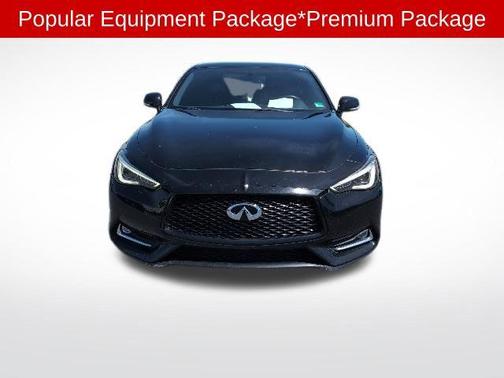 Black Obsidian 2017 INFINITI Q60 3.0T Premium