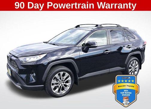 Midnight Black Metallic 2021 Toyota RAV4 Limited
