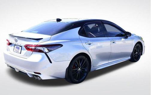 Celestial Silver/Midnight Black Metallic 2021 Toyota Camry XSE