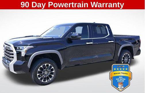 Midnight Black Metallic 2024 Toyota Tundra Hybrid Limited