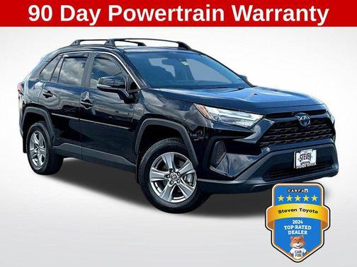 Midnight Black Metallic 2024 Toyota RAV4 Hybrid XLE