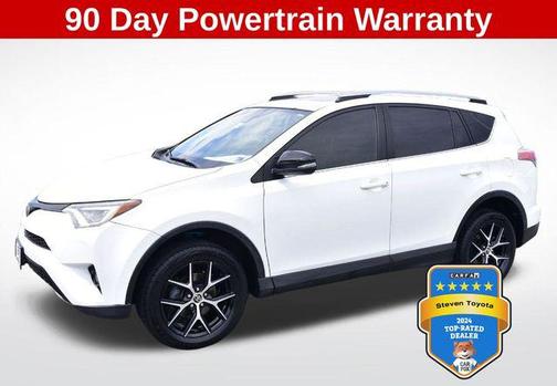 Super White 2017 Toyota RAV4 SE