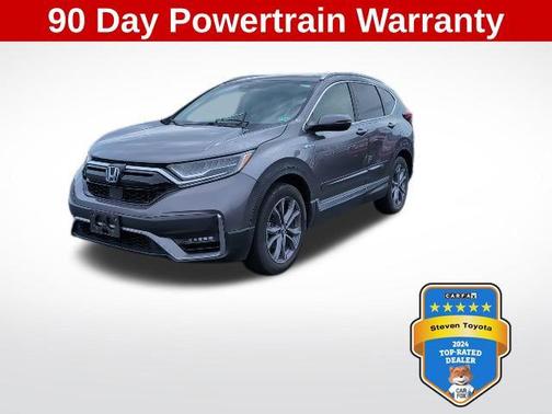 Sonic Gray Pearl 2021 Honda CR-V Hybrid Touring