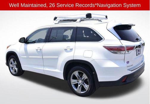 Blizzard Pearl 2015 Toyota Highlander Limited Platinum