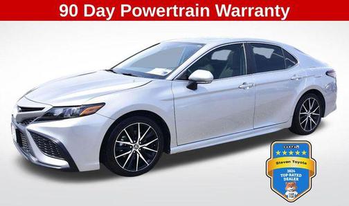 Celestial Silver Metallic 2024 Toyota Camry Hybrid SE