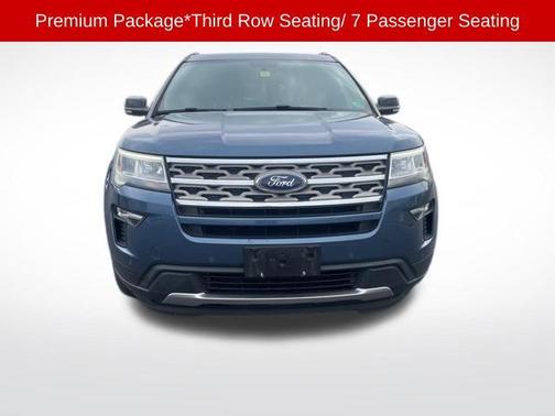 Blue Metallic 2018 Ford Explorer XLT