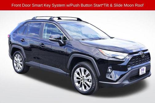 Midnight Black Metallic 2023 Toyota RAV4 XLE Premium