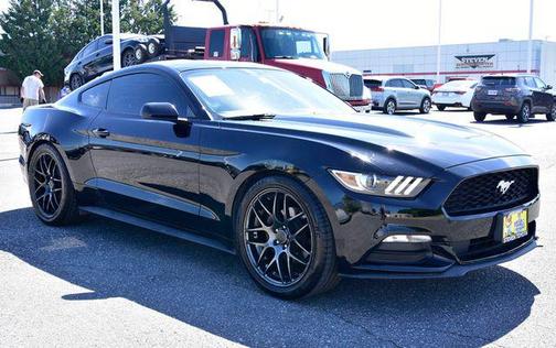 Black 2015 Ford Mustang V6