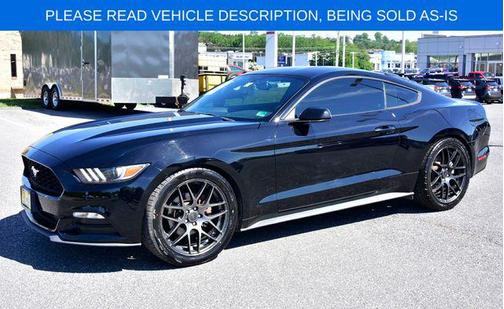 Black 2015 Ford Mustang V6