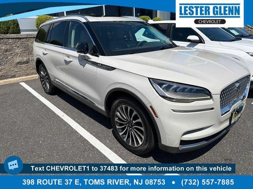 Ceramic Pearl Metallic Tri-Coat 2022 Lincoln Aviator Standard AWD