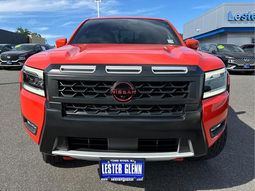 Afterburn Orange 2025 Nissan Frontier PRO-4X