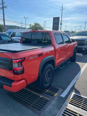 Afterburn Orange 2025 Nissan Frontier PRO-4X