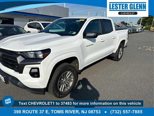 Summit White 2023 Chevrolet Colorado LT