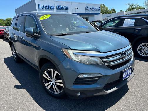 Steel Sapphire Metallic 2017 Honda Pilot EX-L