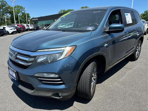Steel Sapphire Metallic 2017 Honda Pilot EX-L