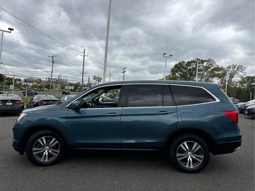 Steel Sapphire Metallic 2017 Honda Pilot EX-L
