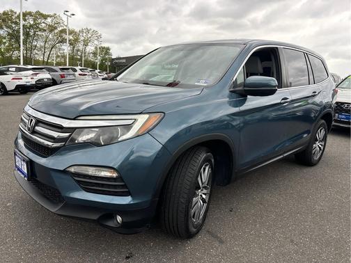 Steel Sapphire Metallic 2017 Honda Pilot EX-L