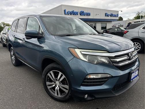 Steel Sapphire Metallic 2017 Honda Pilot EX-L