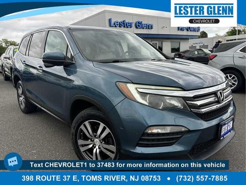 Steel Sapphire Metallic 2017 Honda Pilot EX-L