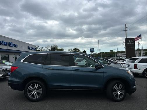 Steel Sapphire Metallic 2017 Honda Pilot EX-L