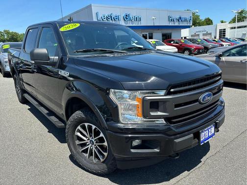 Agate Black Metallic 2020 Ford F-150 XLT