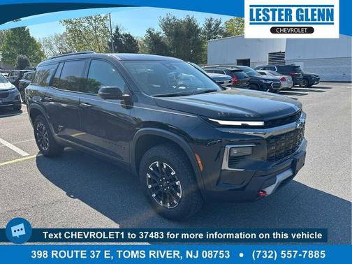 Mosaic Black Metallic 2025 Chevrolet Traverse AWD Z71