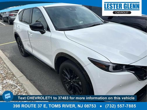 Rhodium White Metallic 2025 Mazda CX-5 2.5 Carbon Turbo
