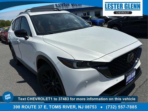 Rhodium White Metallic 2025 Mazda CX-5 2.5 Carbon Turbo