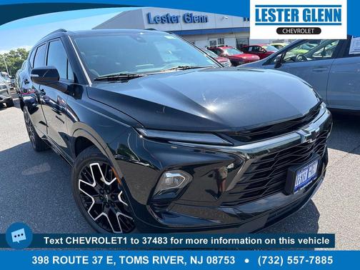 Black 2023 Chevrolet Blazer RS