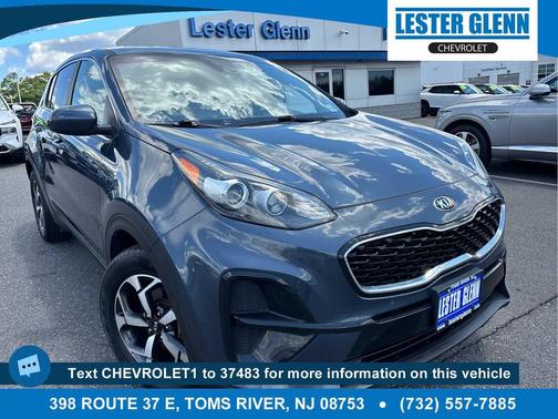 Pacific Blue 2022 Kia Sportage LX