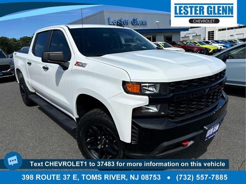 Summit White 2020 Chevrolet Silverado 1500 Custom Trail Boss