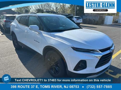 Summit White 2019 Chevrolet Blazer 2LT
