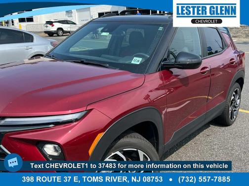 Crimson Metallic 2024 Chevrolet Trailblazer RS