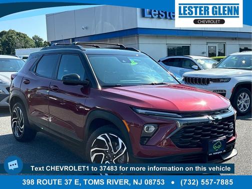 Crimson Metallic 2024 Chevrolet Trailblazer RS