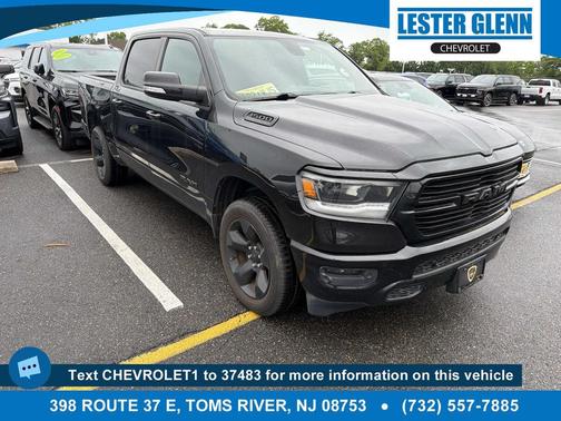 Diamond Black Crystal Pearlcoat 2019 RAM 1500 Big Horn