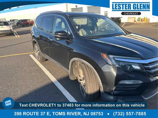 Crystal Black Pearl 2016 Honda Pilot Touring