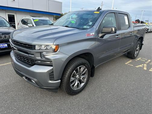 Satin Steel Metallic 2021 Chevrolet Silverado 1500 RST
