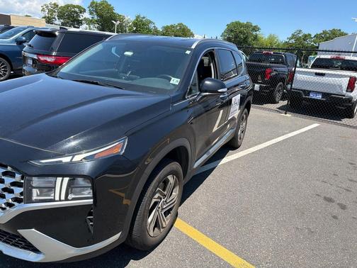 Twilight Black 2021 Hyundai SANTA FE SEL 2.4